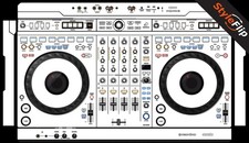 AlphaTheta DDJ-GRV6 Skin White Protective Decal StyleFlip
