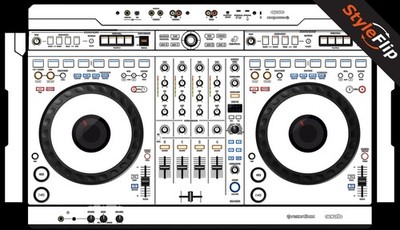 AlphaTheta DDJ-GRV6 Skin | White | Protective Decal | StyleFlip