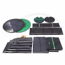 Solar Cell Solar Panel Many Type 0.5V 1V 1.5V 2V 3V 4V 5V 6V Battery Charger DIY