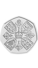 2022 UK 50p King Charles III Queen Elizabeth II Memorial Fifty Pence Coin - Available on eBay