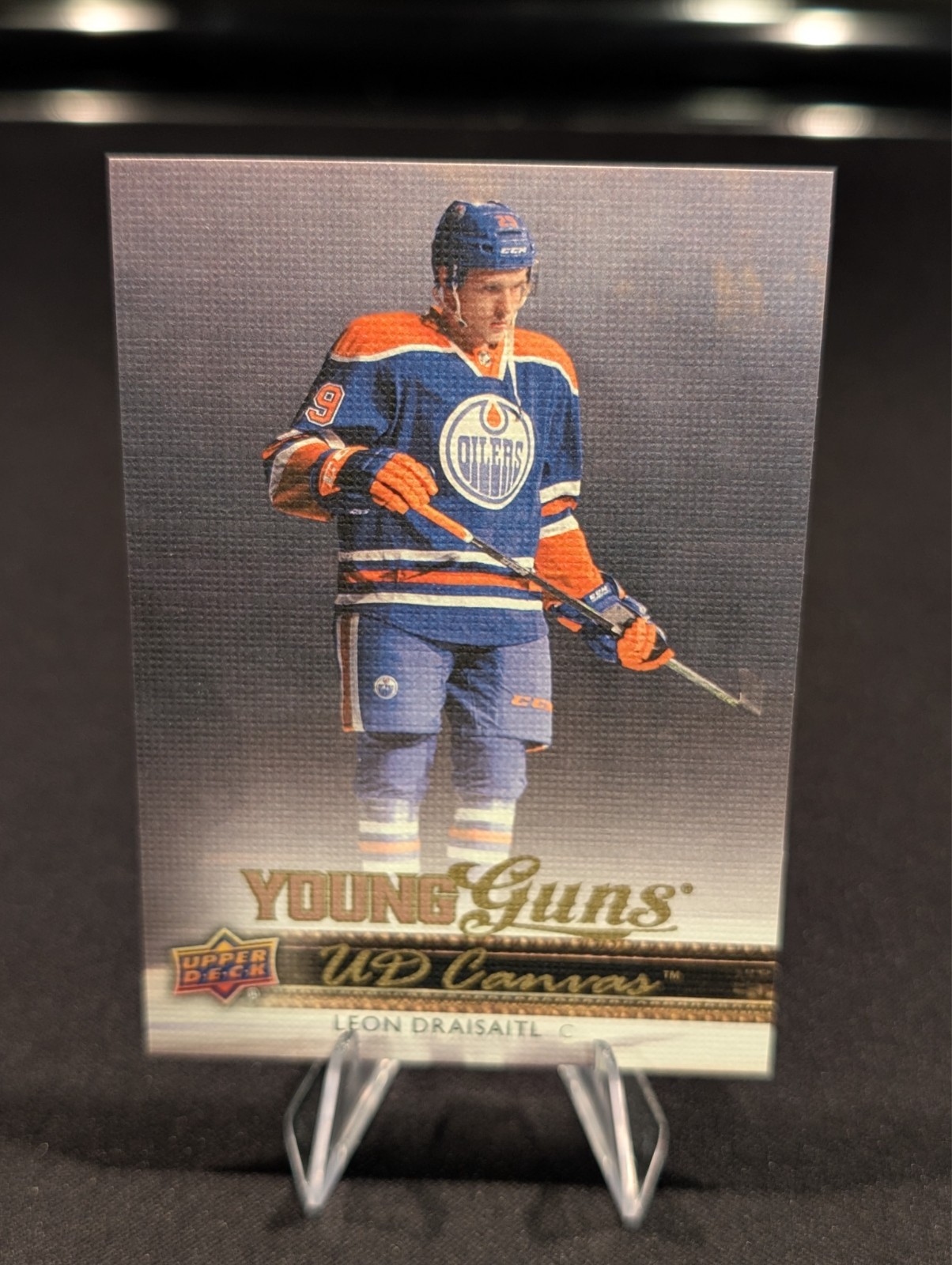 2014-15 Upper Deck Series 1 Leon Draisaitl UD Canvas Young Guns RC #C104 Oilers