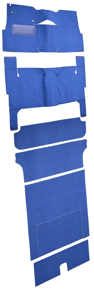 Chevrolet One-Fifty Series 1957 repuesto de alfombra - bucle - completo | se adapta a: 2 puertas Foto 2 de 3