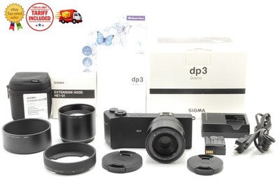 [TOP MINT w/ FT-1201,Box,Hood]SIGMA dp3 Quattro Digital Camera from Japan