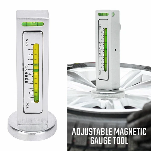 2PCS Magnetic Measure Gauge Tools Wheel Alignment Car Truck Camber Castor Strut - Picture 10 of 12