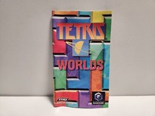 Tetris Worlds Nintendo GameCube Original Instruction Manual Only