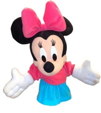 Vtg Mattel Disney Minnie Mouse 10 Plush Hand Puppet -Toy Arco