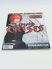 Dino Crisis Dimension Official Strategy Guide Playstation 1 ps1!,.!!....