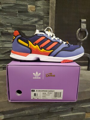 Size 8.5 - The Simpsons x adidas ZX 1000 Flaming Moe display picture 1