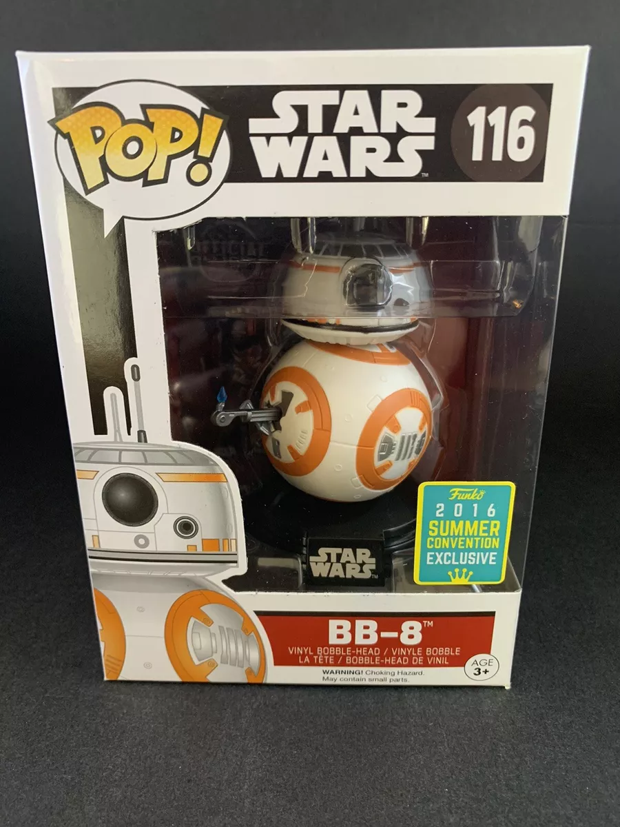 Funko Pop Star Wars BB 8 Thumbs Up 116 2016 Summer Convention Exclusive