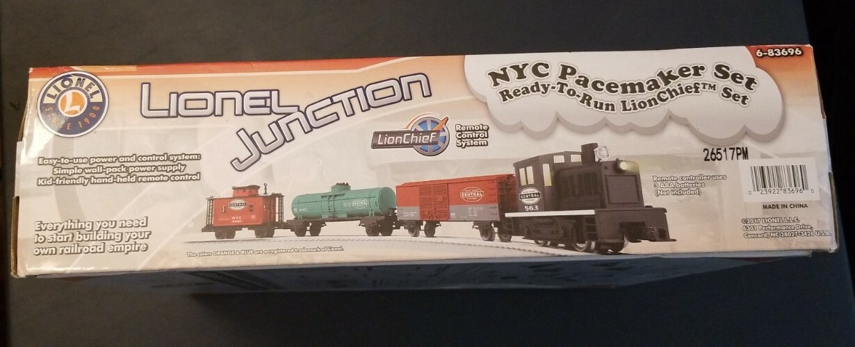 lionel junction new york central pacemaker train set