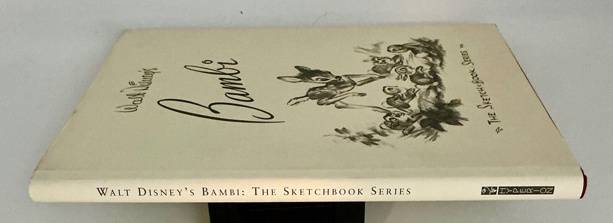 NEW Walt Disney's Bambi: The Sketchbook Series Hardcover Art Book