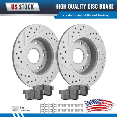 Rear Brake Rotors Brake Pads for 2003 2004 2005 2006 2007 Honda Accord Acura TSX