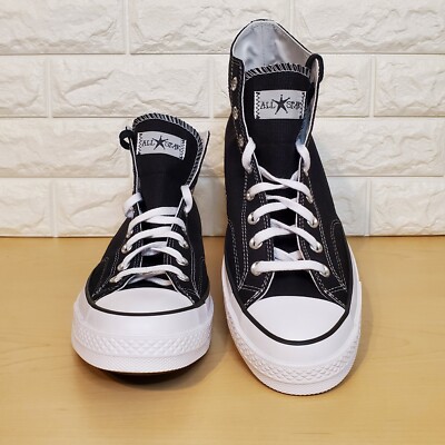 Size 11.5 - Stussy x Converse Chuck 70 High Black for sale online