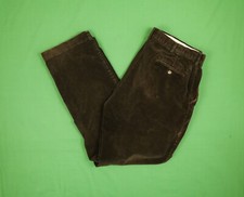 Vintage 90s Polo Ralph Lauren Corduroy Pants Brown 36x32 Act 36x31 Relaxed Loose