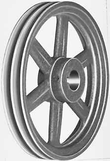 Browning 2BK65H , , Fixed Pitch Sheave, 2 Groove(s), 6.25 Inch Diameter, Bushing