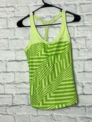 green nike tank top