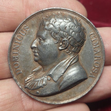 #46-93 ~ DOMINICUS CIMAROSA - Uniface - Plomb/Etain 22,2g / médaille 勋章