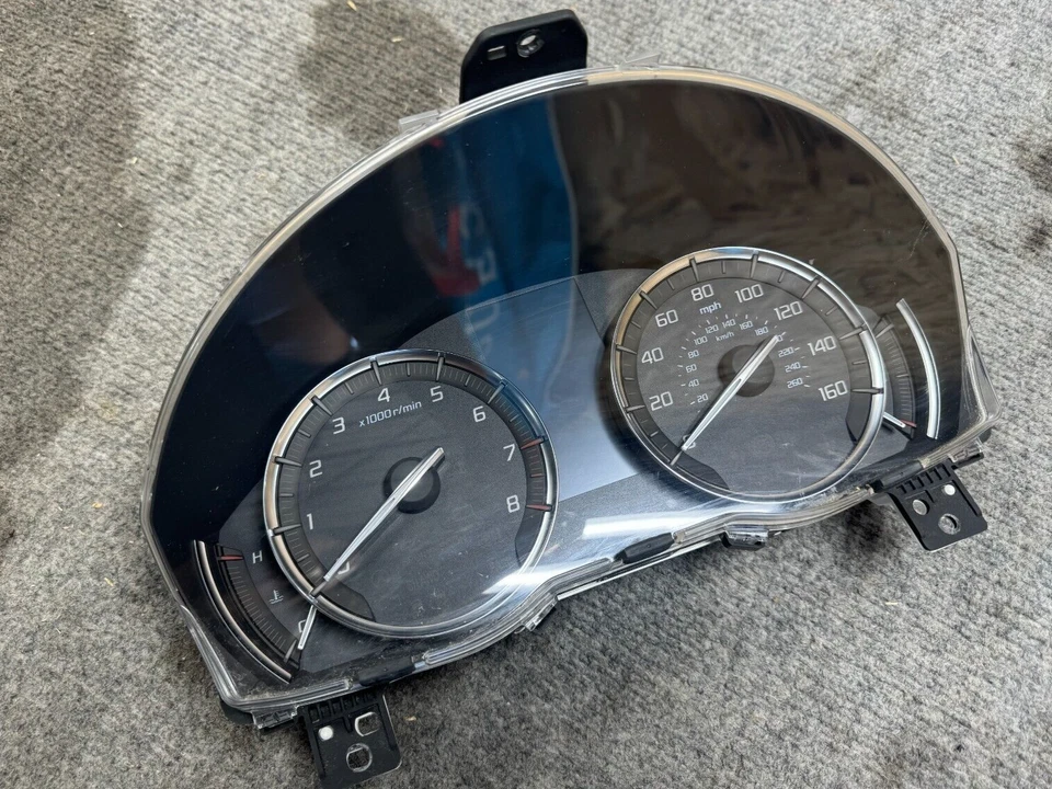 ACURA MDX SH-AWD 17 OEM 3,5 L TABLERO DE GAS CUADRO DE INSTRUMENTOS MEDIDOR VELOCÍMETRO 117K Foto 2 de 4