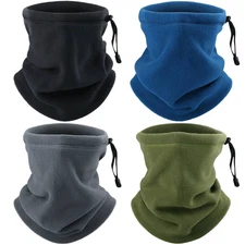 Balaclava Ski Face Mask Winter Windproof Thicken Fleece Neck Gaiter Warm Bandana