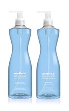 2 ~ Method Dish Soap Sea Minerals Scent W/Pla...