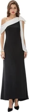 BABEYOND Formal Dress for Women - Prom Dress One Shoulder Evening Dresses Sz Med