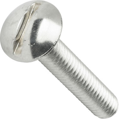 1/4-20 Truss Head Machine Screws Slotted Drive Stainless Steel All Lengths