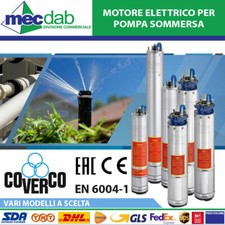 Motore Elettrico Per Pompa Sommersa Da 4" Coverco Vari Modelli