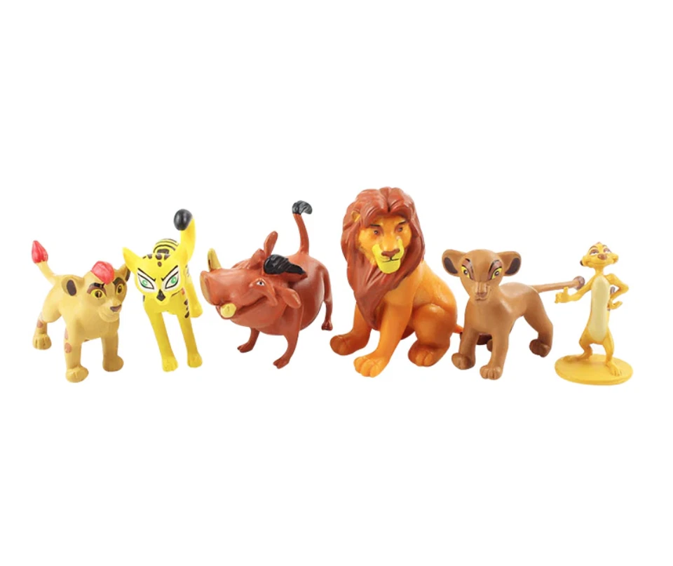 12pcs/set The Lion Guard King Lion Simba Bunga Figures PVC Cake Topper Toy Gift - Image 3 of 4