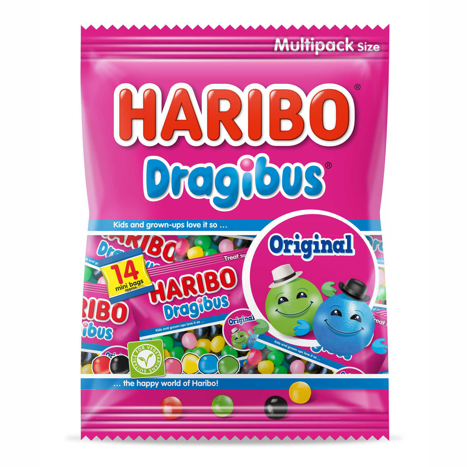 Haribo Dragibus Noir - Candibox