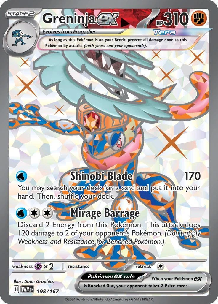Greninja Ex 083/066 Sv5a: Crimson Haze for sale | eBay