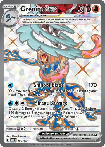 Greninja Ex 198/167 Sv06: Twilight Masquerade