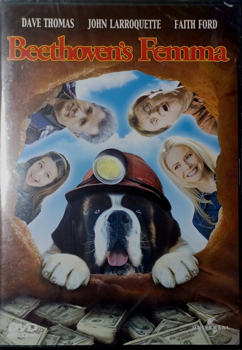 BEETHOVEN'S 5TH DVD NEW SEALED SWEDISH IMPORT ENGLISH LANGUAGE & SUBTITLES #PB