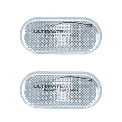 For Nissan Micra K12 2002-2007 Clear Side Indicator Repeaters Pair Left