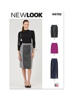 New Look 6792 Misses' RöCke NäHen Muster GrößEn 4 - 16 FäHigkeit: Einfach