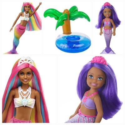Barbie Mermaid Dreamtopia Chelsea Pool Bath Bundle of Fun+