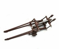 FüR Triumph 3SW 3HW Komplette Vordere GabelbrüCke Springer Baugruppe Grundiert