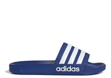 Adidas Adilette Cloudfoam Shower Slides Blue Size UK 5 - Brand New