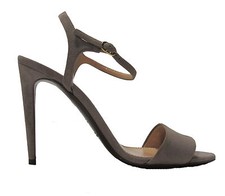 Ralph Lauren Purple Label Womens Italy Blianna Taupe Kid Suede Stiletto Heel 9B