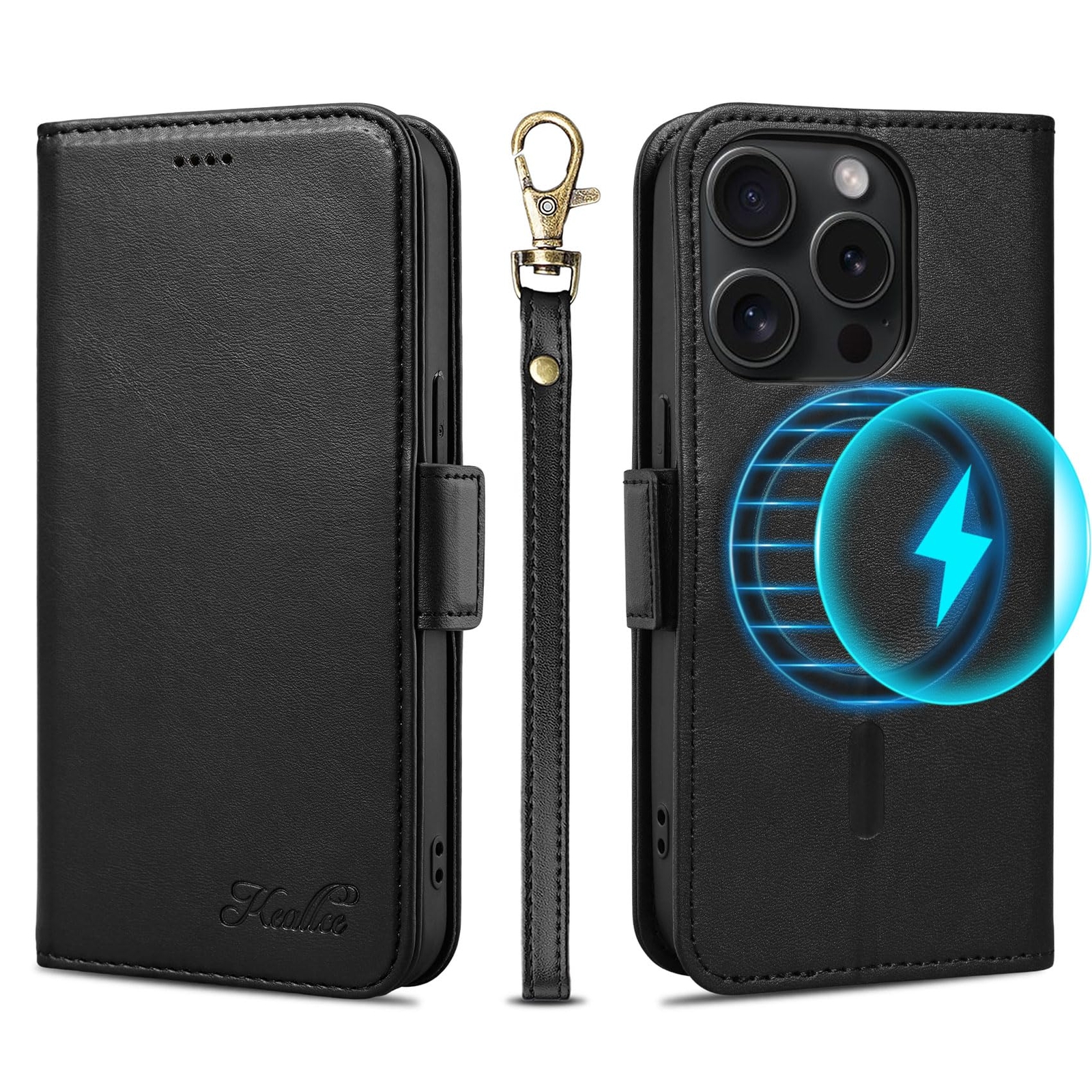 Keallce compatible for iphone 15 pro case notebook type MagSafe iphone15pro 235