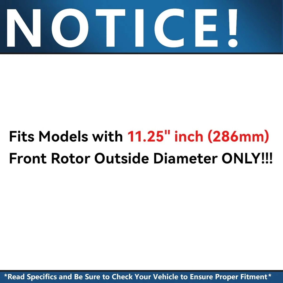 Kit de pastilhas de freio de cerâmica rotores de disco traseiros para 2007-2009 Volkswagen Jetta GTI EOS - Imagem 3 de 4