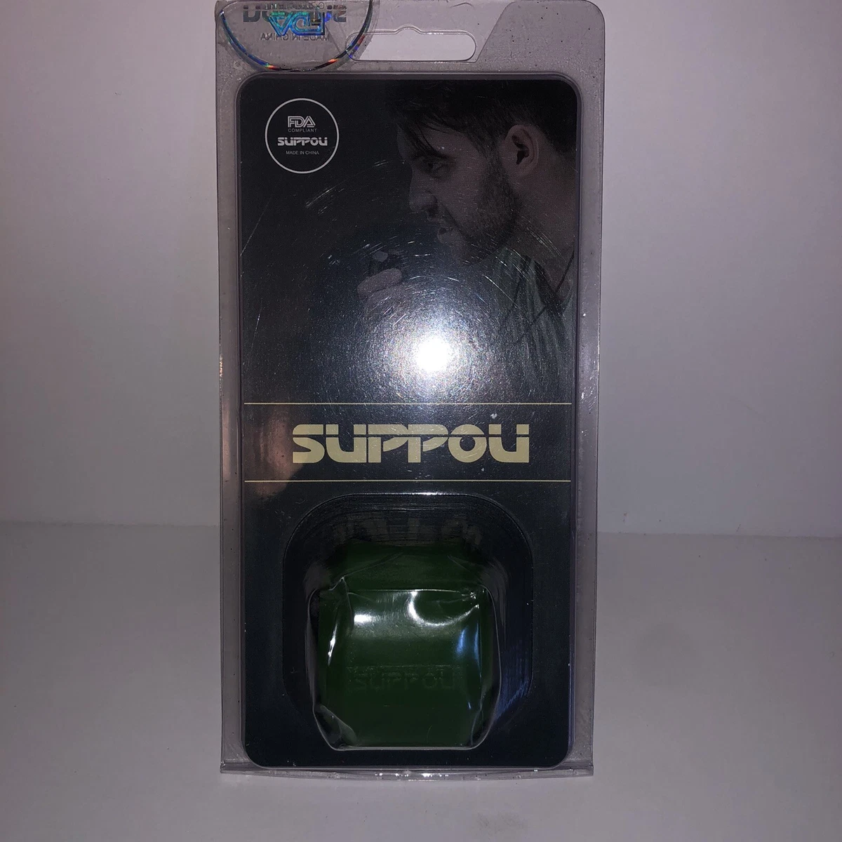 Suppou Jaw Exerciser Green Exercise Jaw Facial Conditioner