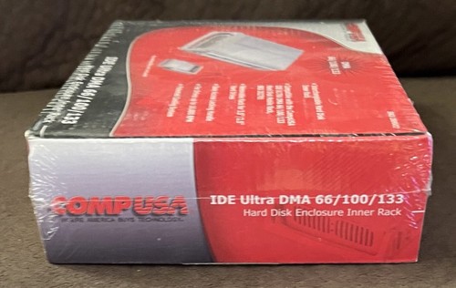 NEW CompUSA IDE Ultra DMA 66/100/133 Hard Disk Enclosure Inner Rack Locking - Afbeelding 7 van 11