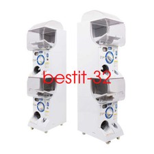 Commercial 1/2/3Trays Capsule Vending Machine White Color Token Operated Machine