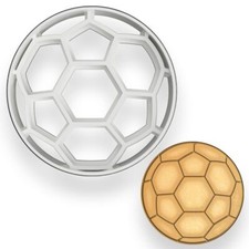 Realistic Soccer Ball Cookie Cutter 2 to 8 in...
