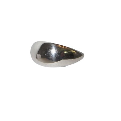 Pandora Liquid Silver Dome Size 7.0 Sterling Silver Ring 190708 | eBay