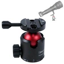 Camera Video Ball Head 360  Pan and 90  Tilt for Tripods, Monopod, Slider, DSLR