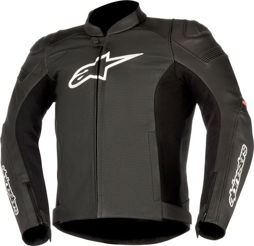 GIACCA MOTO ALPINESTARS SP-1 AIRFLOW COLORE NERO-ROSSO TRAFORATA TAGLIA 56  | eBay