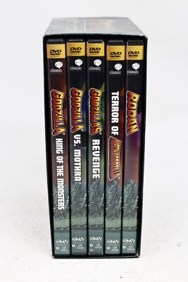 Godzilla - The Ultimate 5-Pack Collection (DVD, 2002, 5-Disc Set