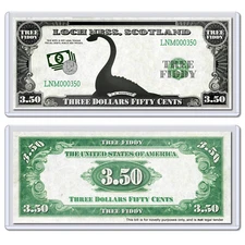 South Park Loch Ness Monster Tree Fiddy Novelty Collectible Dollar with Case