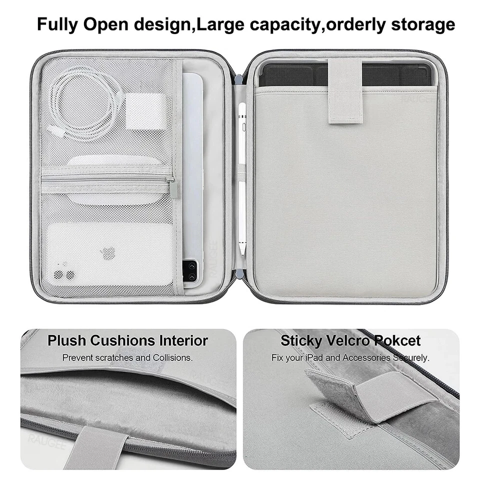 Tablet Sleeve Bag For iPad Pro 12.9 Air 11 13 inch 2024 Pouch Case For iPad 7 8 - Image 4 of 4